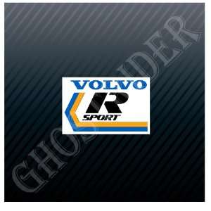  Volvo R Sport Racing Track Vintage Car Trucks Sticker 