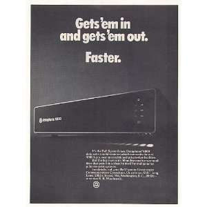  1973 Bell Telephone System Dataphone 4800 Print Ad