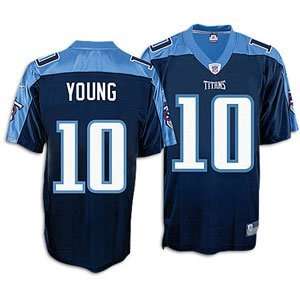  Vince Young Titans Blue NFL Replica Jersey   Mens ( sz 