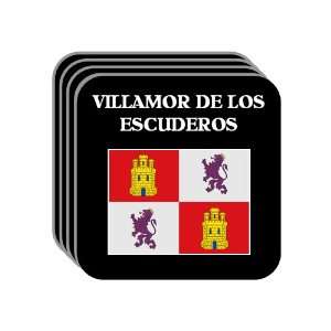 Castilla y Leon   VILLAMOR DE LOS ESCUDEROS Set of 4 Mini Mousepad 