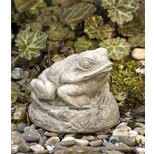  Campania Cast Stone Animal   Tiny Frog   Natural Patio 