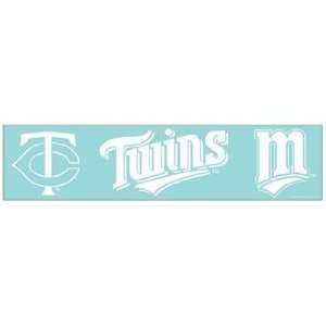 MLB Minnesota Twins 4x16 Die Cut Decal 