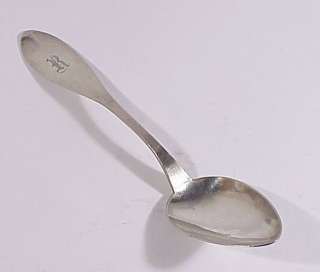 Vintage Monogrammed L. S. Stowe Pure Coin Silver Spoon  