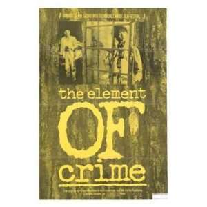  The Element of Crime by unknown. Size 15.73 X 10.41 Art 