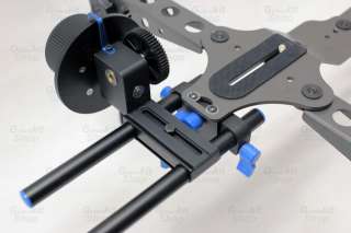 DSLR Rod Clamp Height Adjustment Set for RIG Rail Movie Kit & Follow 