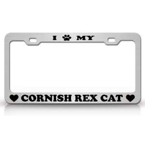  I PAW MY CORNISH REX Cat Pet Animal High Quality STEEL 