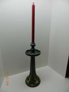 VERY LARGE 18 INCH GOUDA CANDLE HOLDER DESIGN VLIST  