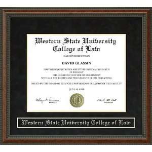  Western State University College of Law (WSU) Diploma 