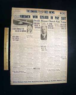 SCARFACE AL CAPONE in Philadelphia Jail 1929 Newspaper Chicago Beer 