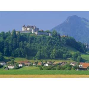 Chateau De Gruyeres, Gruyeres, Fribourg Canton, Switzerland Premium 