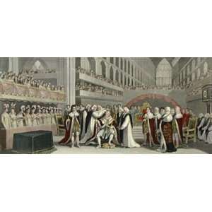  Coronation of King George IV Etching Fussell, Joseph 