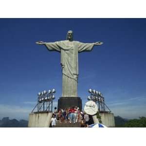 Christ the Redeemer Statue, Corcovado Mountain, Rio De Janeiro, Brazil 