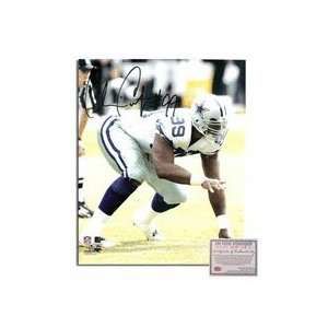  Chris Canty Dallas Cowboys Autographed 8 x 10 White 