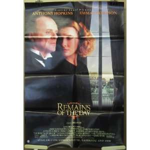  Movie Poster Remains Of The Day Anthony Hopkins Emma 