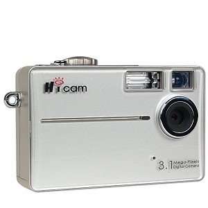  2.0MP (3.1MP Interpolated) 4x Digital Zoom Camera (Silver 
