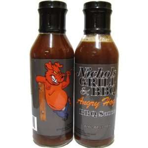 Angry Hog BBQ Sauce Grocery & Gourmet Food