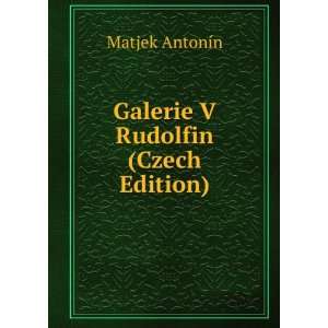    Galerie V Rudolfin (Czech Edition) Matjek AntonÃ­n Books