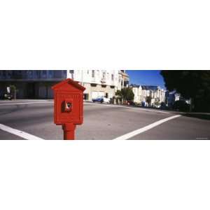 Fire Alarm on the Street, San Francisco, California, USA Premium 