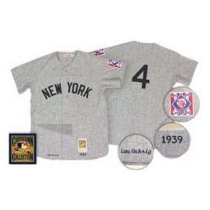  New York Yankees Lou Gehrig 1939 Road Jersey   48 (XL 