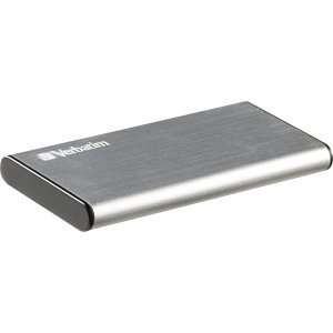 Verbatim Store n Go 97635 64 GB External Solid State Drive   Silver 