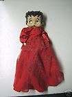 BETTY BOOP VINYL DOLL 1986 MARTY TOY CO 11 1/4 nchs  