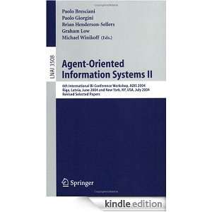 Information Systems II 6th International Bi Conference Workshop, AOIS 