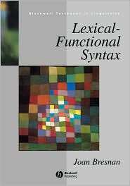   Syntax, (0631209743), Joan Bresnan, Textbooks   