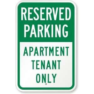  Reserved Parking, Apartment Tenant Only Engineer Grade 
