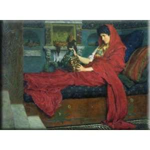 Agrippina with the Ashes of Germanicus 30x22 Streched Canvas Art by 