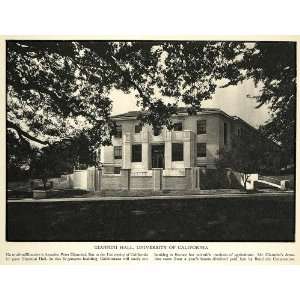  1931 Print Giannini Hall University California Berkeley 
