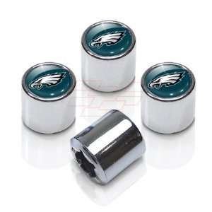    Philadelphia Eagles Chrome Tire Stem Valve Caps Automotive