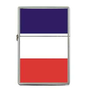 france flag FLIP TOP LIGHTER