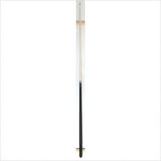 CueTec Professional Series Pool Cue with Clear Shaft in Black 12 99527 