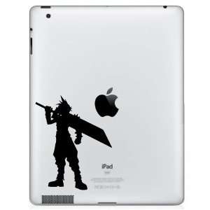   iPad Vinyl Decal Sticker   Final Fantasy 7 Cloud 