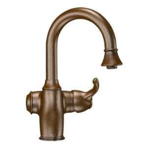  Moen S628ORB Woodmere One Handle High Arc Pull Down Single 