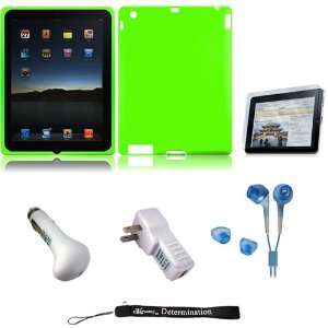 Green Silk Premium Durable Protective Skin for Apple iPad 2 Tab Tablet 