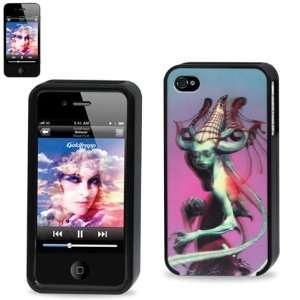  3D Hard case for Apple iphone 4 (3DPC IPHONE4 01BK) Cell 