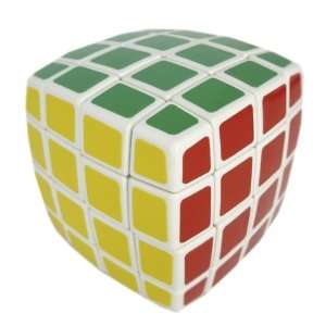  QJ Pillowed 4x4 Cube White Toys & Games