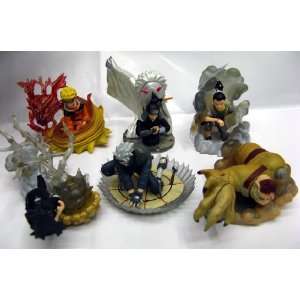  Naruto Invasion of Konoha Arc Figures Set of 6 (Closeout 