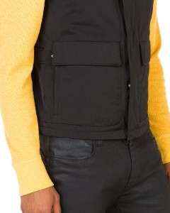 New with Tag $455 ALLEGRI Military Nylon Down Alt Filled Black Jacket 