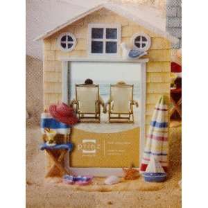  Bungalow Beach Summer Picture Frame Holds One 4 x 6 
