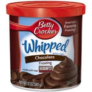 Betty Crocker Whipped Chocolate Frosting 12 oz  Grocery 