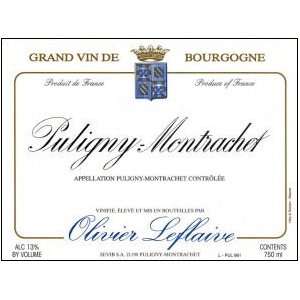  2009 Olivier Leflaive Puligny Montrachet AC 750ml Grocery 