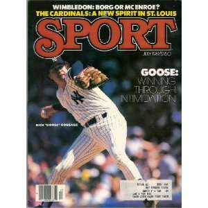  Goose Gossage (Sport Magazine) (July 1981) (New York 