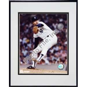 Rich Gossage Pitching Double Matted 8 X 10 Photograph in Black 