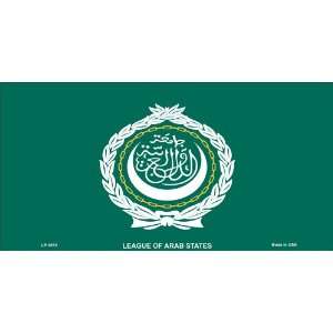  League of Arab States Flag License Plates 