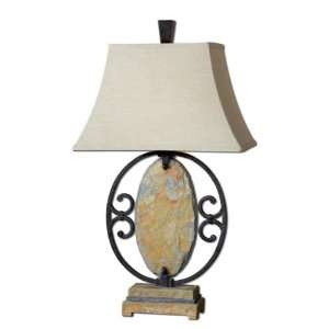 Uttermost Aracena Natural Slate Table Lamp