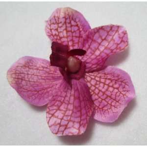  NEW Pink Vanda Orchid Flower Hair Clip, Limited. Beauty