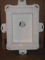 Alside Exterior Accents Mounting Block   Mini Split White  