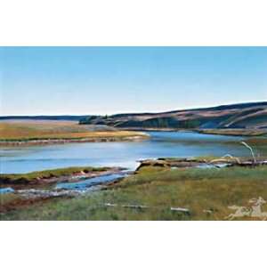 Linda Lillegraven   Banks Of The Yellowstone Canvas